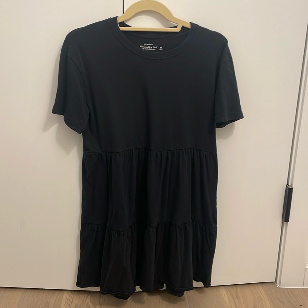 Abercrombie & Fitch Trapeze Knit T-Shirt Dress